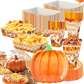 Thanksgiving Pumpkin Paper Plates and Tableware Set