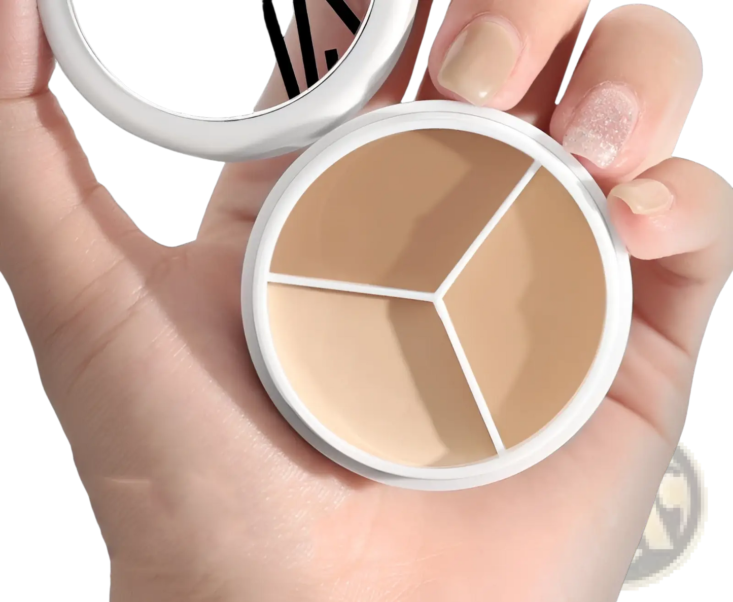 Three-color Concealer Palette with Pro 270 Brush