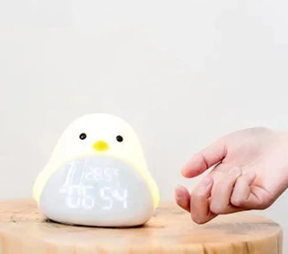 Time Bird Smart Penguin Digital Clock and Night Light