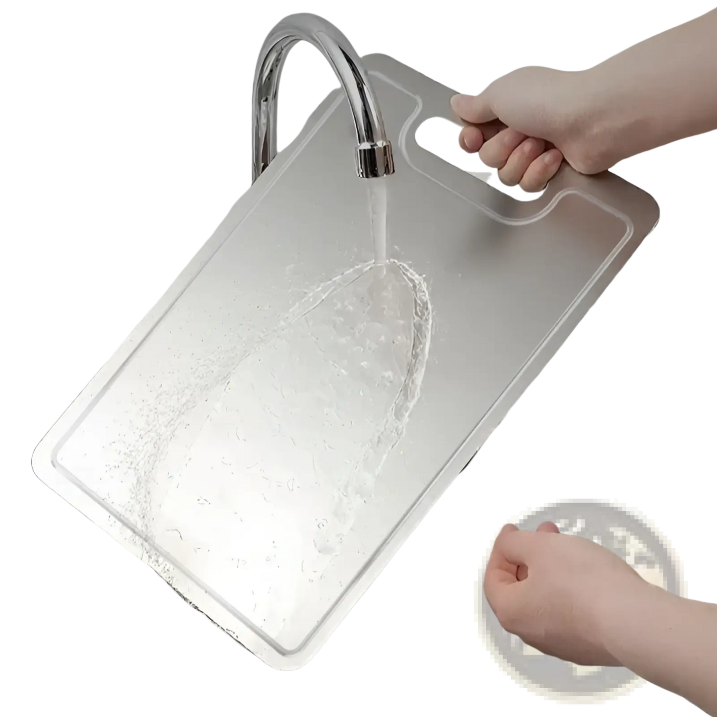 Titanium Cutting Board Portable Metal Chopping Board