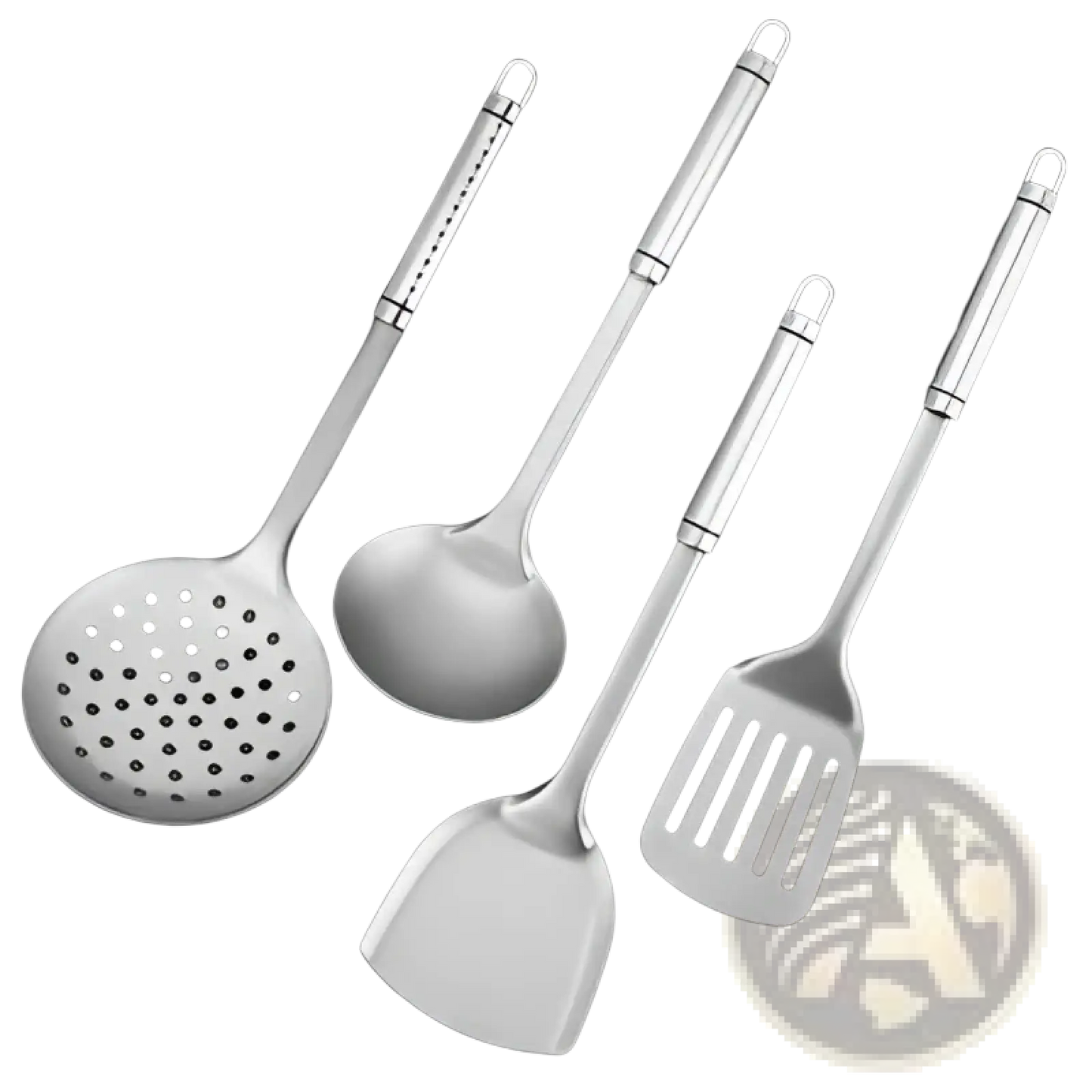 Titanium Wok Spatula and Kitchen Utensil Set