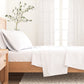 Cotton Solid Flannel Sheet - Nordic Collection