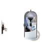 Toothbrush Holder with Sliding Cover and 3 Slots