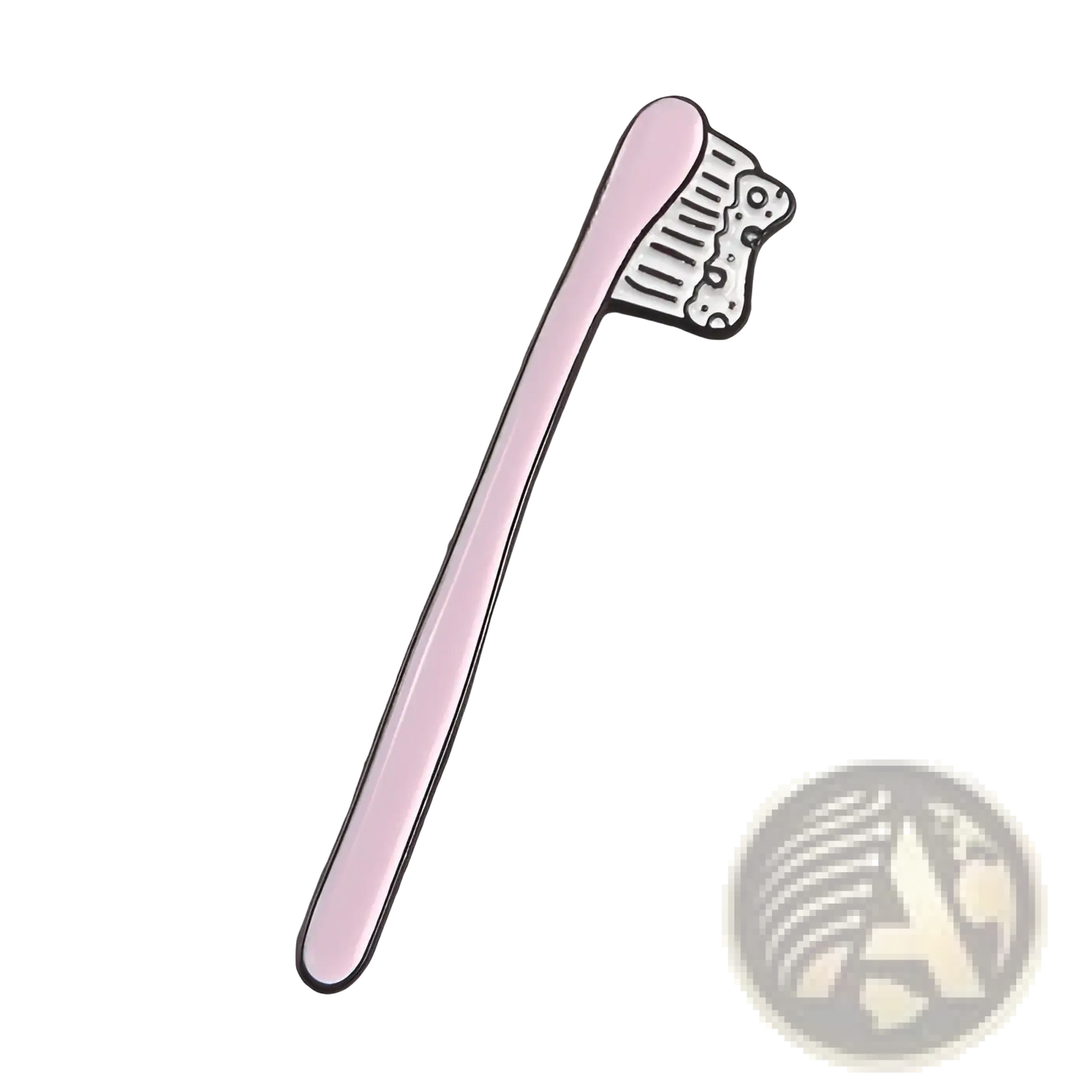Toothpaste Smile Enamel Pin Cartoon Tooth Brooch