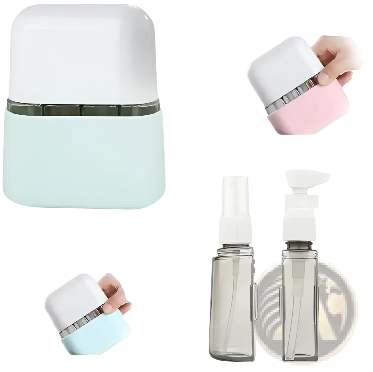 Travel Bottle Set 8 Pack Tsa Approved Toiletry Kit