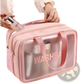 Travel Makeup Bag Dry Wet Separation Wash Organizer