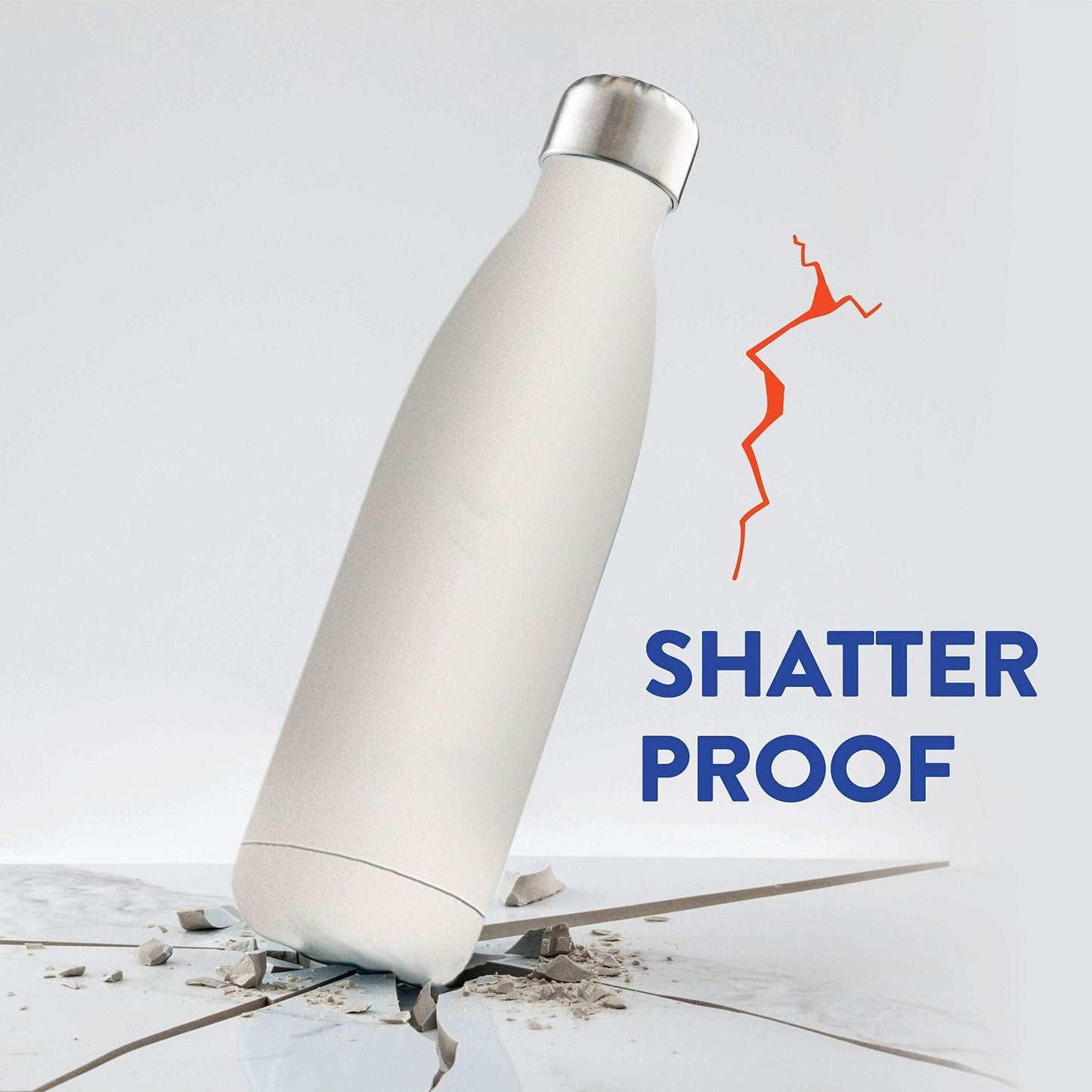 Triple-Insulated Stainless Steel Water Bottle - 2 Pack