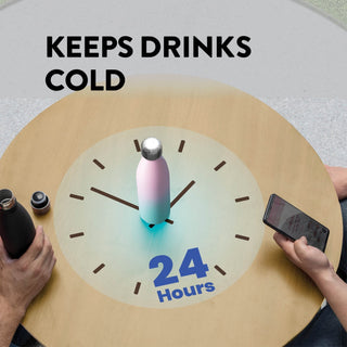 Triple-Insulated Stainless Steel Water Bottle - 2 Pack