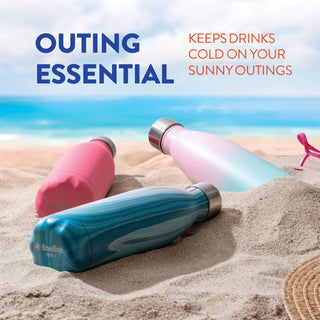 Triple-Insulated Stainless Steel Water Bottle - 2 Pack