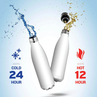 Triple-Insulated Stainless Steel Water Bottle - 2 Pack