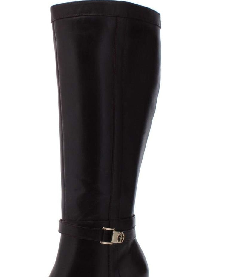 Giani Bernini Women's Rozario Almond Toe Mid-Calf Fashion Boots Black Size 10 M