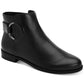 Alfani Women's Avvia Leather Closed Toe Ankle Fashion Boots Black Size 5 M
