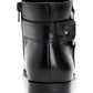 Alfani Women's Avvia Leather Closed Toe Ankle Fashion Boots Black Size 5 M