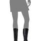 Alfani Women's Kallumm Almond Toe Knee High Fashion Boots Black Size 5.5 M
