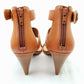 INC International Concepts Women's Gavi Strappy Cone Heel Dress Sandals Brown Size 7 M