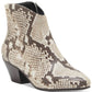 INC International Concepts Women's Idra Block-Heel Booties Shoes Beige