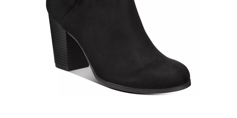 Material Girl Women's Midory Booties Black Size 9 M