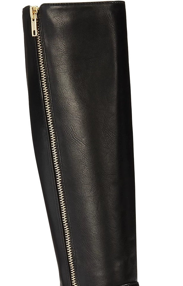 Thalia Sodi Women's Vigi Riding Boots Shoes Black Size 6 M