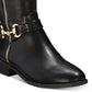 Thalia Sodi Women's Vigi Riding Boots Shoes Black Size 7 M