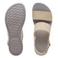 Clarks Women's Arla Jacory Slingback Sandal Beige Size 8 M