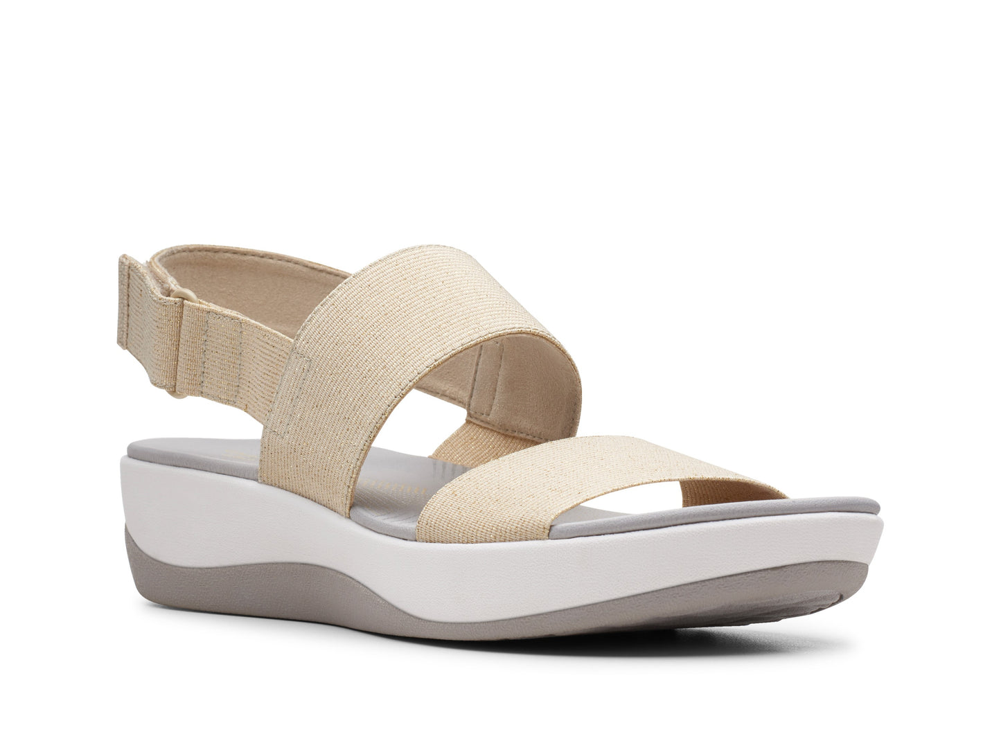 Clarks Women's Arla Jacory Slingback Sandal Beige Size 8 M