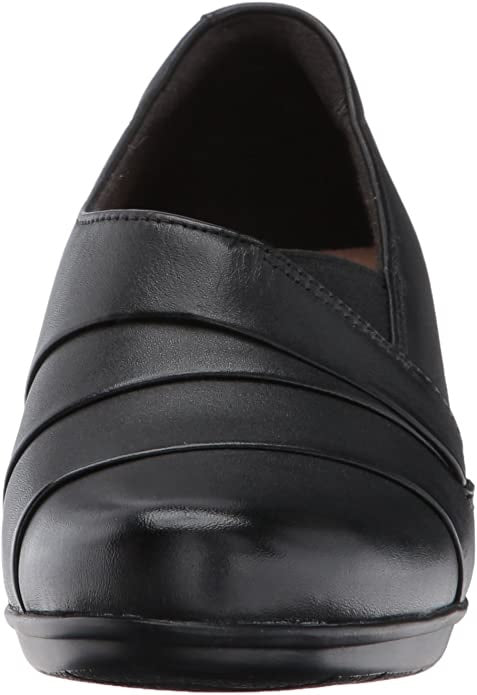 Clarks Women's Collection Emslie Warbler Leather Shooties Black Size 10 M