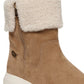 Anne Klein Women's Frizby Ankle Bootie Beige Size 8.5 M