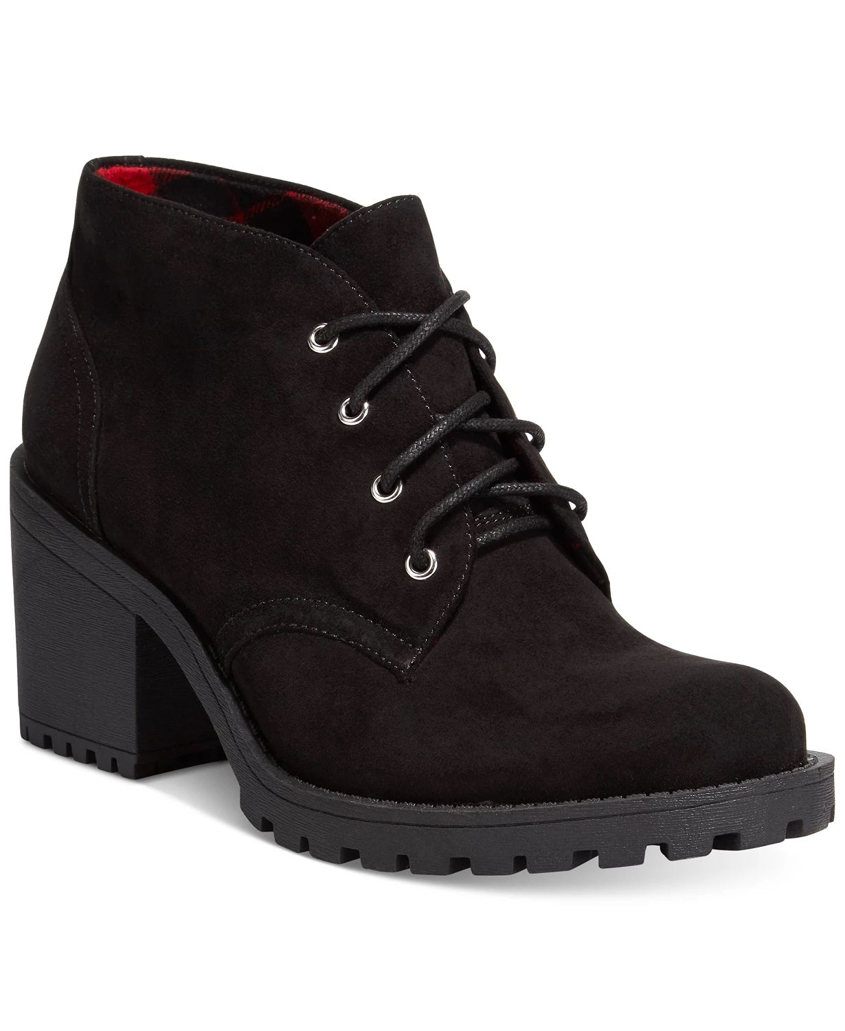 American Rag Women's Areaghan Fabric Closed Toe Ankle Fashion Boots Black Size 9 M