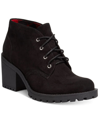 American Rag Women's Areaghan Fabric Closed Toe Ankle Fashion Boots Black Size 9 M