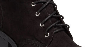 American Rag Women's Areaghan Fabric Closed Toe Ankle Fashion Boots Black Size 9 M