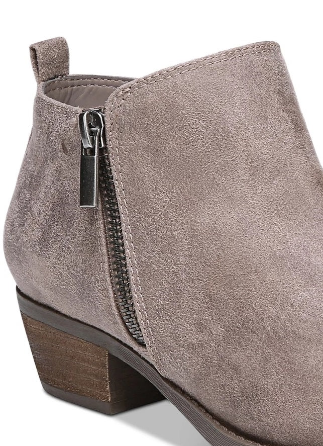 Carlos By Carlos Santana Women's Brie Ankle Booties Shoes Dark Beige Size 8 M