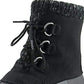Baretraps Women's Fabulous Water Resistant Duck Boot Shoes Black Size 7 M