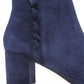 Rockport Women's Total Motion Oaklee Ruffle Ankle Boots Shoes Navy Size 7 W