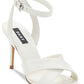 DKNY Women's Ivy Peep Toe Casual Ankle Strap Sandals White Size 9