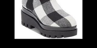 DKNY Women's Bax Wedge Lug Sole Booties Black Size 8.5