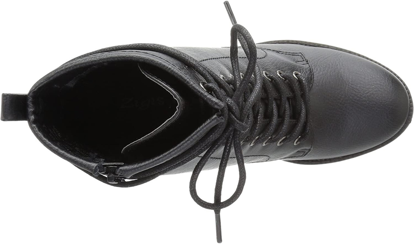 Zigi Soho Women's Kourtlan Lace-Up Booties Black Size 9 M