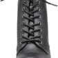 Zigi Soho Women's Kourtlan Lace-Up Booties Black Size 9 M