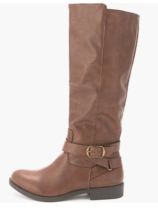 Style & Co Women's Madixe Riding Boots Shoes Brown Size 5.5 M