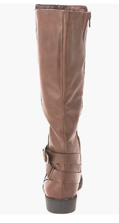 Style & Co Women's Madixe Riding Boots Shoes Brown Size 5.5 M