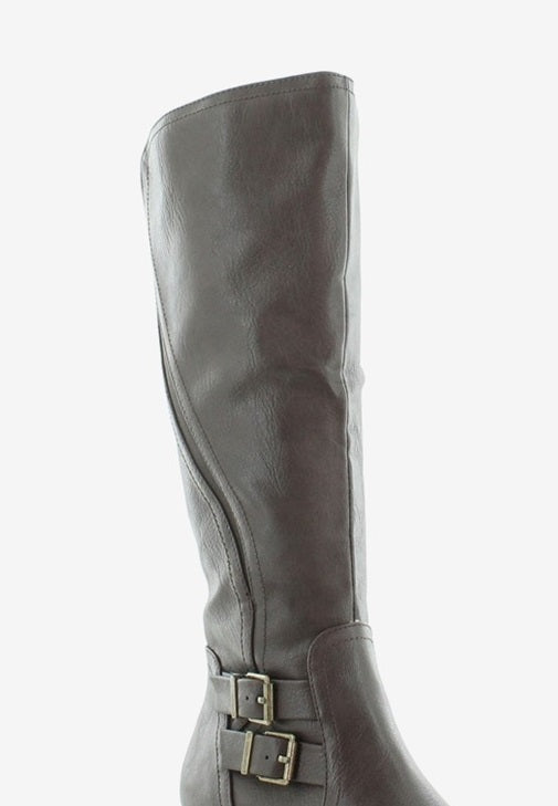 Style & Co Women's Milah Tall Boots Shoes Dark Gray Size 9 M