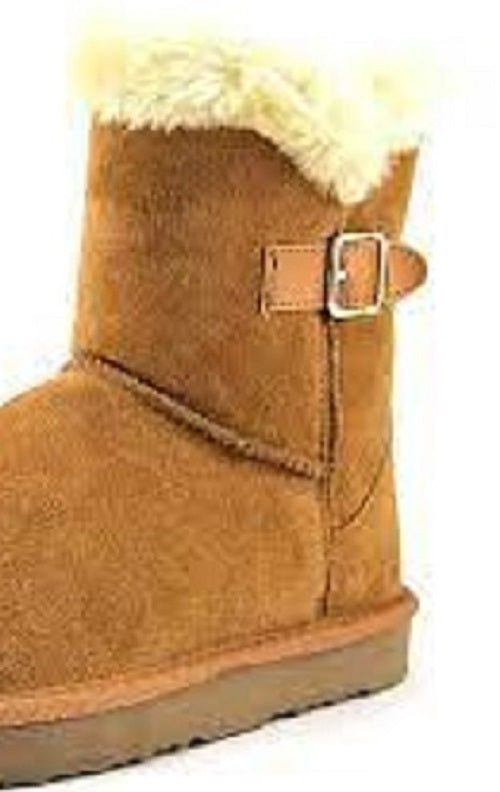 Style & Co Women's Tiny 2 Winter Booties Dark Brown Size 6 M