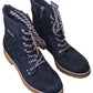 Tommy Hilfiger Women's Onella Booties Dark Blue Size 6 M