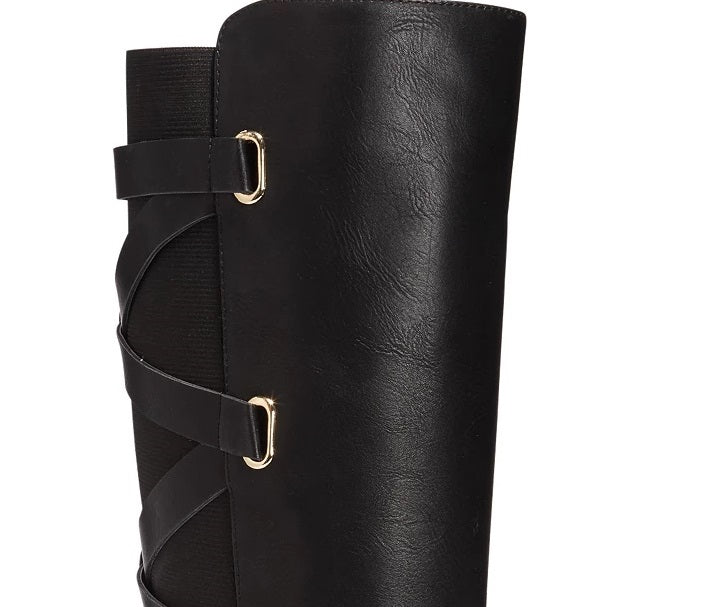 Thalia Sodi Women's Veronika Tall Riding Boots Black Size 6.5 M