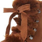 Steve Madden Women's Wharton Faux Fur Bootie Orange Size 6 M