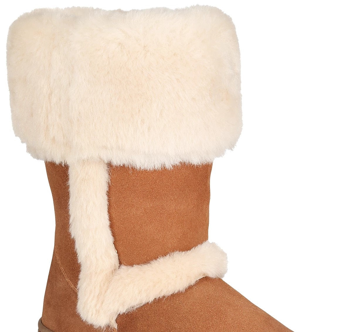 Style & Co Women's Witty Round Toe Snow Boots Brown Size 6 M