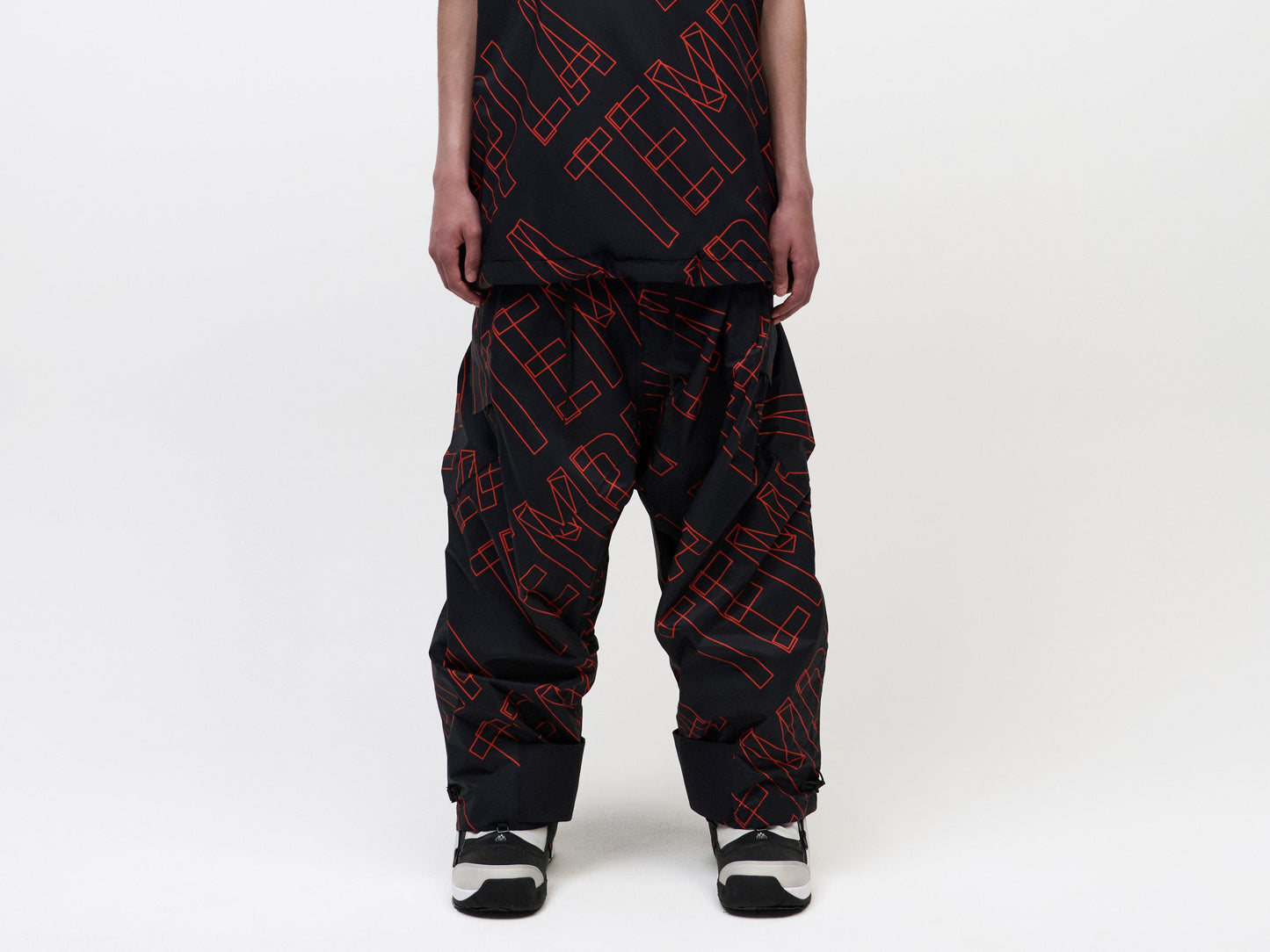 Pipe Cargo Pant - Black