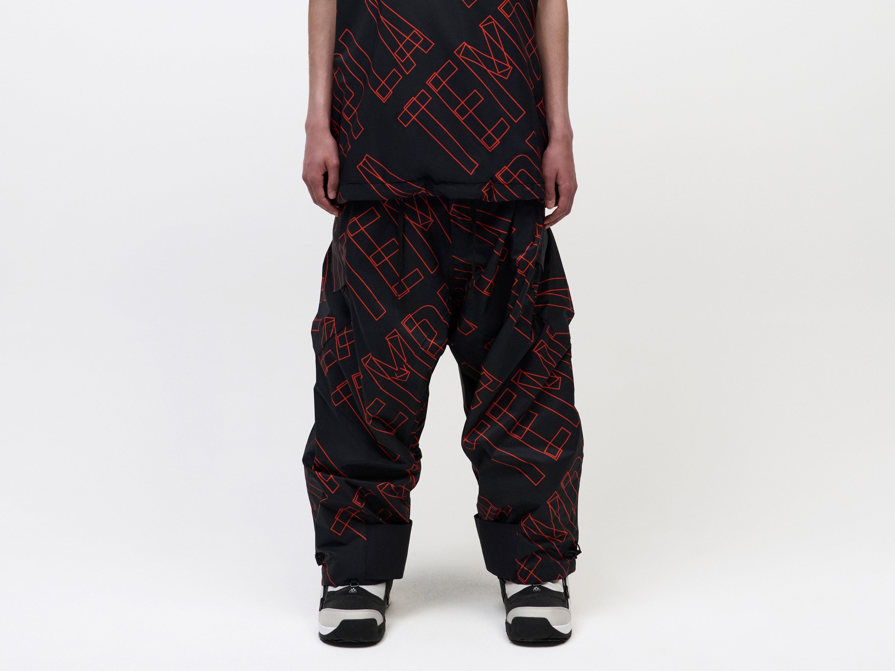 Pipe Cargo Pant - Black