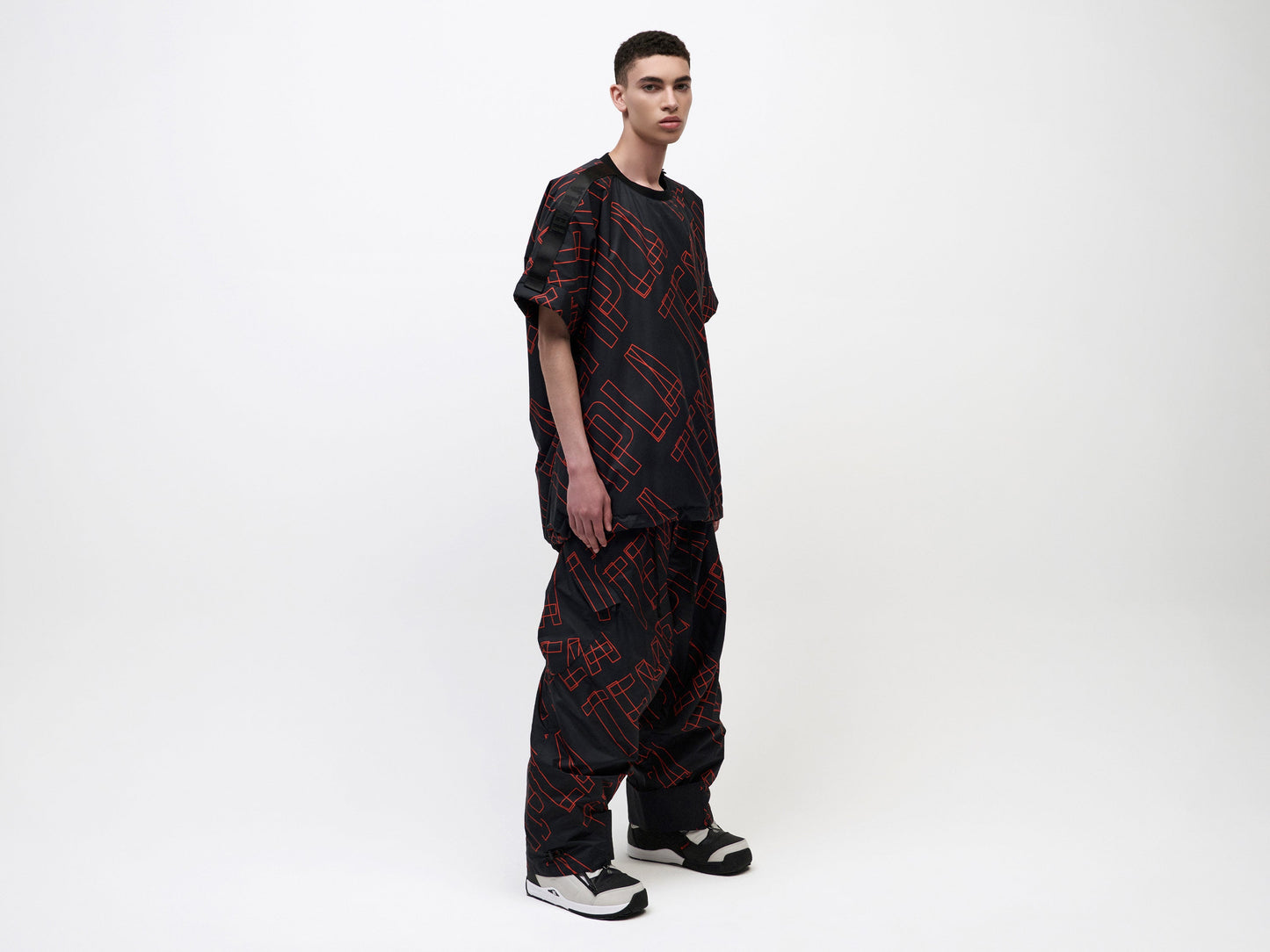 Pipe Cargo Pant - Black