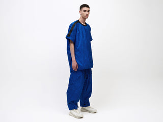 Pipe Cargo Pant - Blue