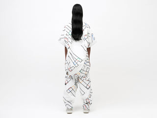 Pipe Cargo Pant - Olympic White